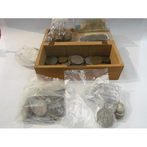 4362 - A money box containing coins and notes