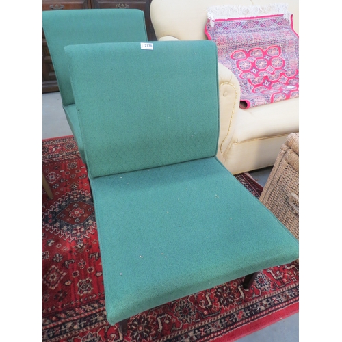 2462 - A pair of cintique bedroon chairs  (R)  £10