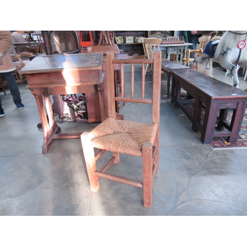 2231 - A provincial French oak childs chair