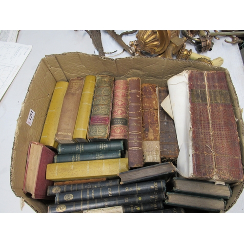 2277 - A box of 19th Century books