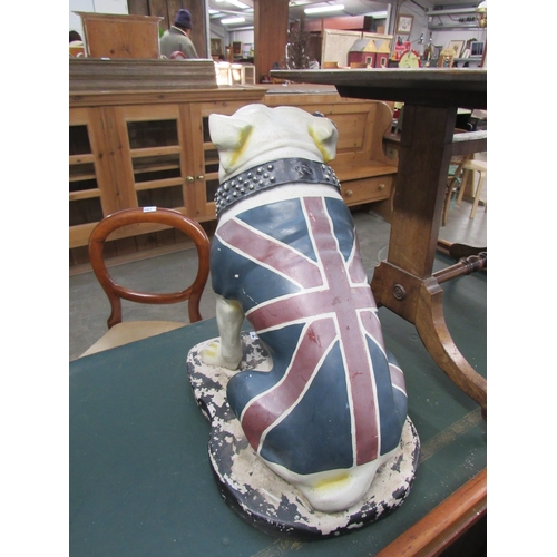 2284 - A resin British bulldog figure