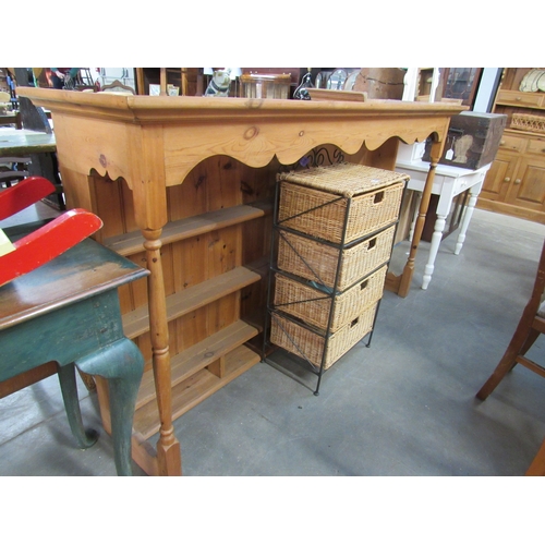 2296 - A pine dresser top