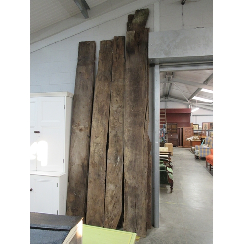 2350 - A quantity of 16th Century oak floor boards