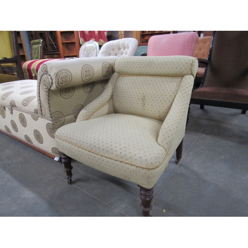 2455 - A Victorian armchair