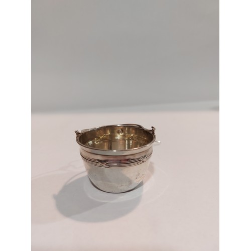 4329 - A French silver tea infuser, 19.2g   (R) £25