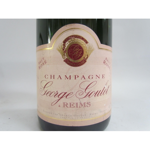 8057 - Champagne George Goulet Brut Rosé, Duvel 1 x Magnum (2)