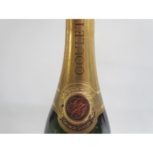 8057 - Champagne George Goulet Brut Rosé, Duvel 1 x Magnum (2)