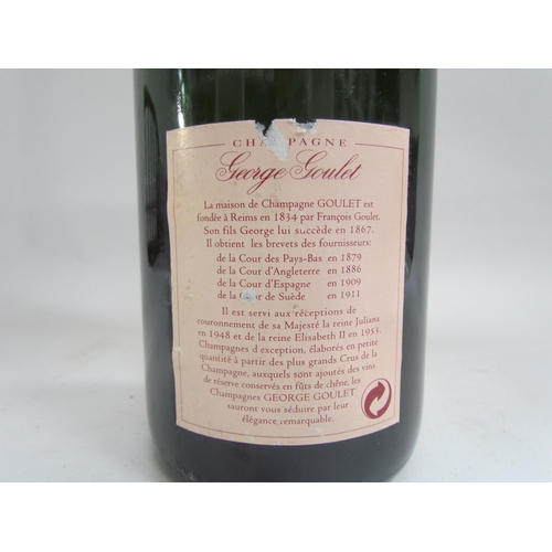 8057 - Champagne George Goulet Brut Rosé, Duvel 1 x Magnum (2)