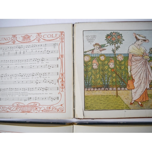 6014 - Eight late 19th Century children's titles, including Walter Crane: 'The Baby's Bouquet', L, Routledg... 