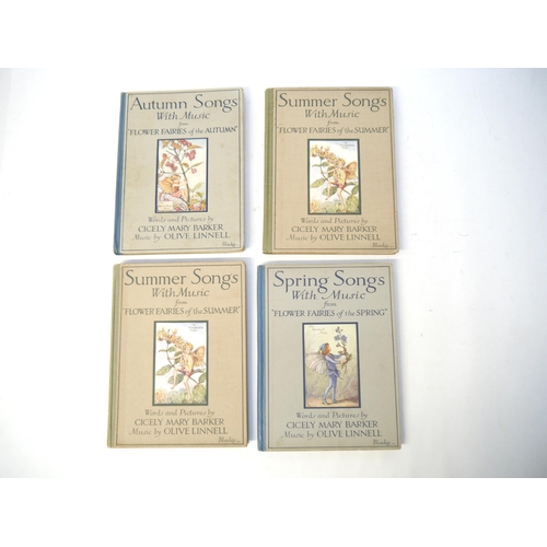 6022 - Cicely Mary Barker, 7 titles, including: 'Spring Songs with Music from 