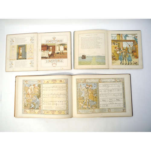 6040 - Six late C19th colour illustrated books by Walter & Thomas Crane, including Walter Crane, 4 titles: ... 