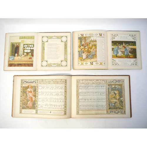 6040 - Six late C19th colour illustrated books by Walter & Thomas Crane, including Walter Crane, 4 titles: ... 