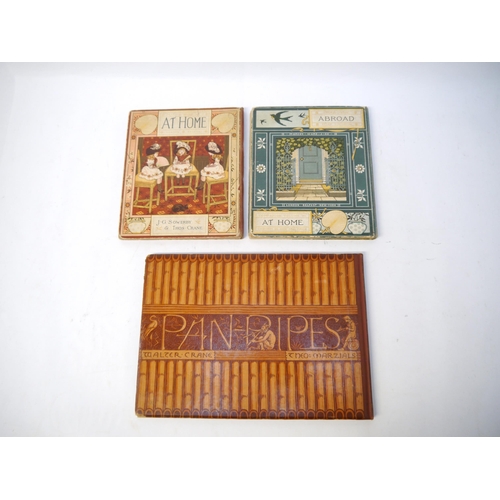 6040 - Six late C19th colour illustrated books by Walter & Thomas Crane, including Walter Crane, 4 titles: ... 