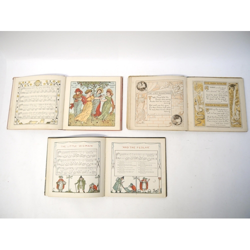 6040 - Six late C19th colour illustrated books by Walter & Thomas Crane, including Walter Crane, 4 titles: ... 