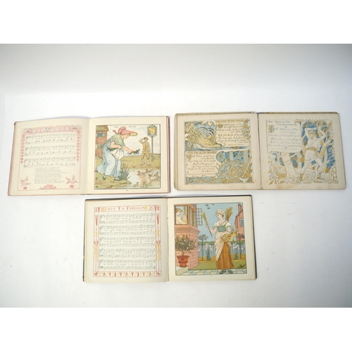 6040 - Six late C19th colour illustrated books by Walter & Thomas Crane, including Walter Crane, 4 titles: ... 