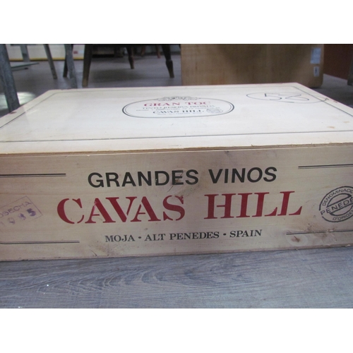 8170 - 1985 Cavas Hill, Gran Toc Reserva Privada x 6, in original case