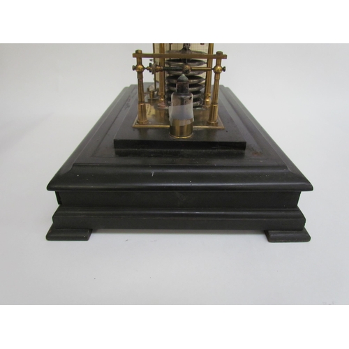 7507 - A Pastarelli and Lapkin Ltd barograph within an ebonised case  (R)  £240