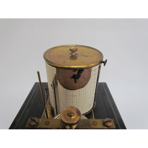 7507 - A Pastarelli and Lapkin Ltd barograph within an ebonised case  (R)  £240