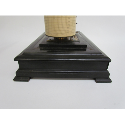 7507 - A Pastarelli and Lapkin Ltd barograph within an ebonised case  (R)  £240