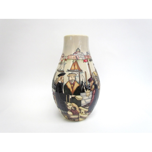 7548 - A Moorcroft Merchant's of Venice vase by Paul Hilditch 11/56, 31cm tall  (R)  £200  NEXT SPECIAL