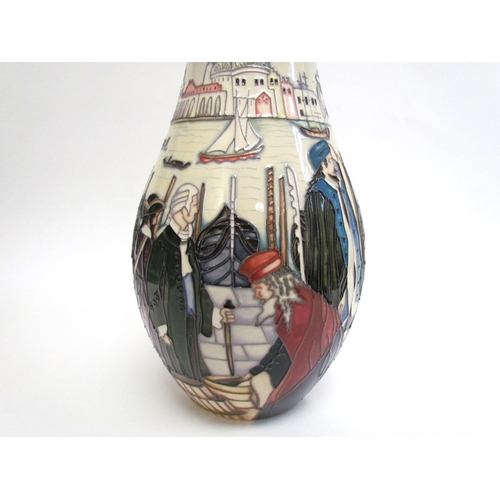 7548 - A Moorcroft Merchant's of Venice vase by Paul Hilditch 11/56, 31cm tall  (R)  £200  NEXT SPECIAL