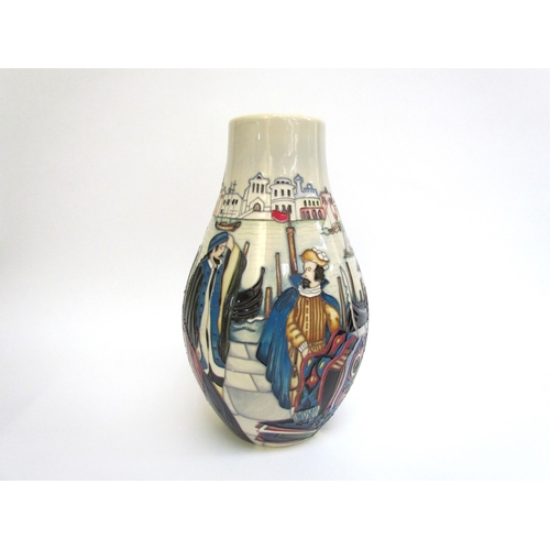 7548 - A Moorcroft Merchant's of Venice vase by Paul Hilditch 11/56, 31cm tall  (R)  £200  NEXT SPECIAL