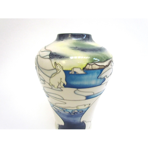 7549 - A Moorcroft Trial vase 