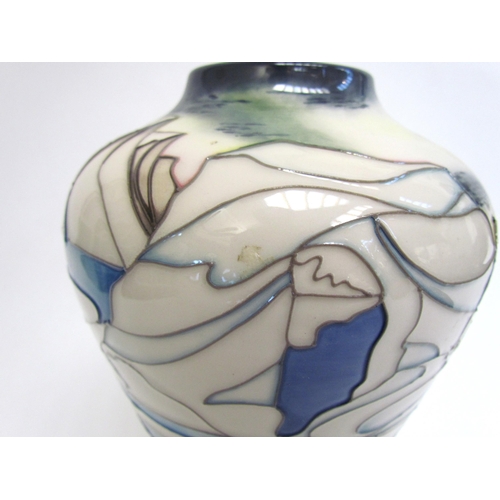 7549 - A Moorcroft Trial vase 