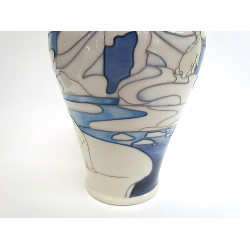 7549 - A Moorcroft Trial vase 