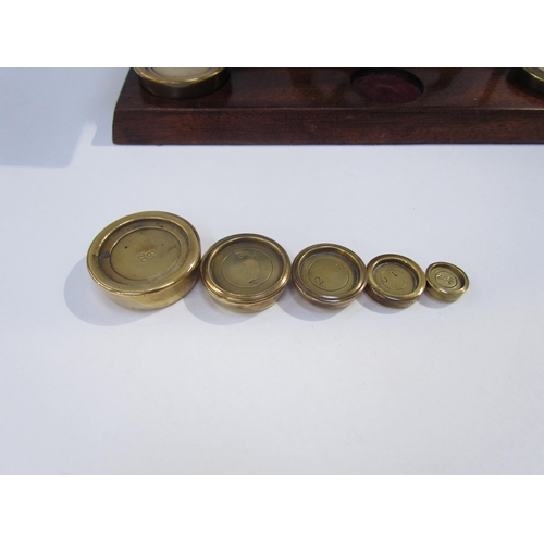 7614 - A 19th Century Sampson Mordan and Co., London letter scale with weights   (R) £100