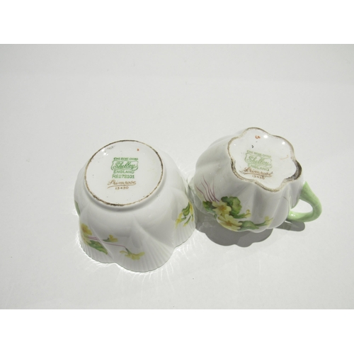 7731 - A Shelley porcelain Primrose tea set