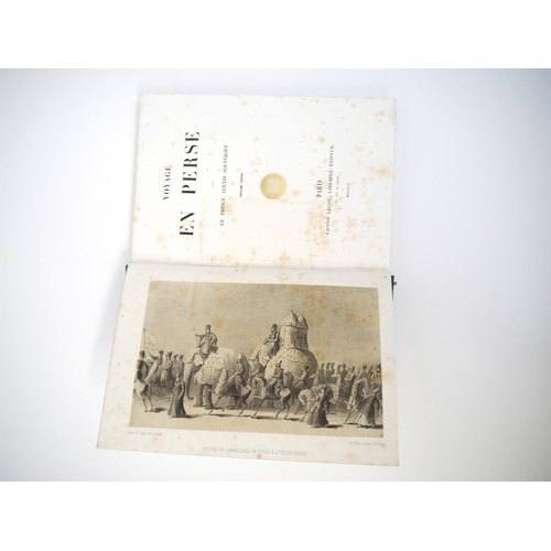 6379 - (India, Punjab – Travel of Russian Prince to Persia.) Prince Alexis Soltykoff: 'Voyage en Perse', Pa... 