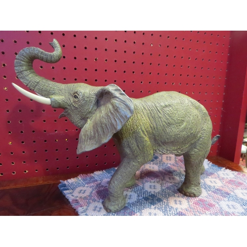 1031 - An Austrian cold painted bronze of a Bull Elephant, 