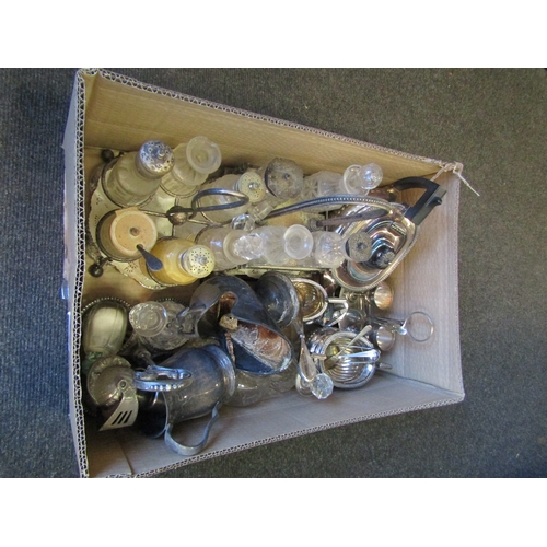 1249 - Three boxes of miscellaneous Oriental tins, ceramics and glass etc.   (E) £10-20