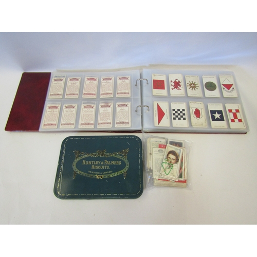 1343 - A collection of loose cigarette cards and an album of various Wills and Players cigarette cards  (C)