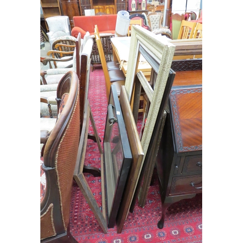 2396 - A quantity of large picture frames    (E) £10-15