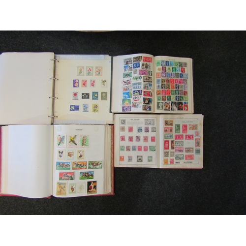 1483 - A collection of five World stamp albums and loose sheets to include a 19th Century German album    (... 