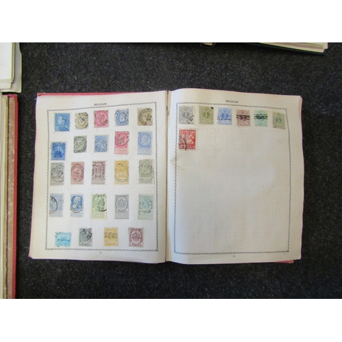 1483 - A collection of five World stamp albums and loose sheets to include a 19th Century German album    (... 