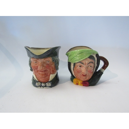 1554 - Two Royal Doulton Toby jugs    (E)  £10-15