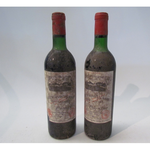 8137 - 1973 Chateau Grand Puy Lacoste Saint Girons, Pauillac x 2