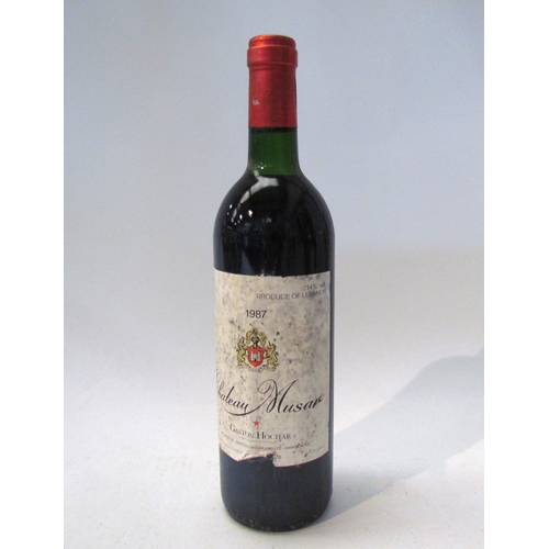 8140 - 1987 Chateau Musar Gaston Hochar  (R)  £55