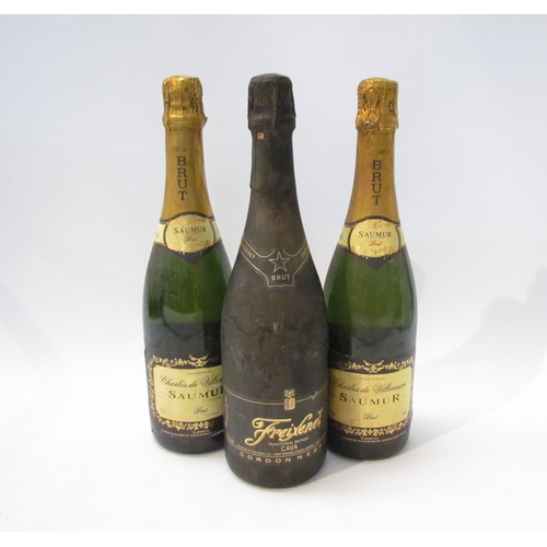 8061 - Freixenet Cava Brut, Charles de Villeneuve Saumur x 2 (3)