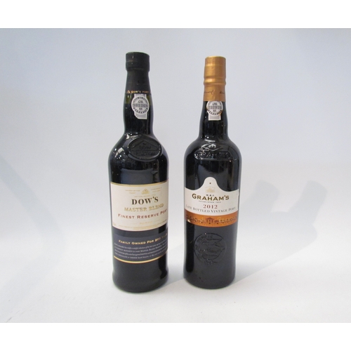 8076 - 2012 Graham's Late Bottled Vintage Port x 1, Dow's Master Blend Finest Reserve Port x 1 (2)