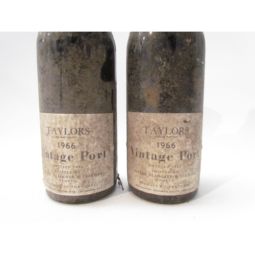 8078 - 1966 Taylors Vintage Port x 2