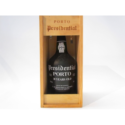 8080 - C. DA SILVA Presidential Porto 30 Years Old, 75cl, in pine box