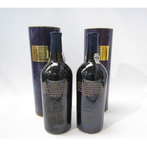 8084 - 2003 Portal Late Bottled Vintage Port, 75cl x 2, in tube