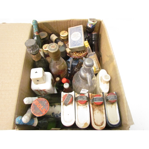 8105 - A small quantity of miniatures including Whisky, Gin, Brandy etc