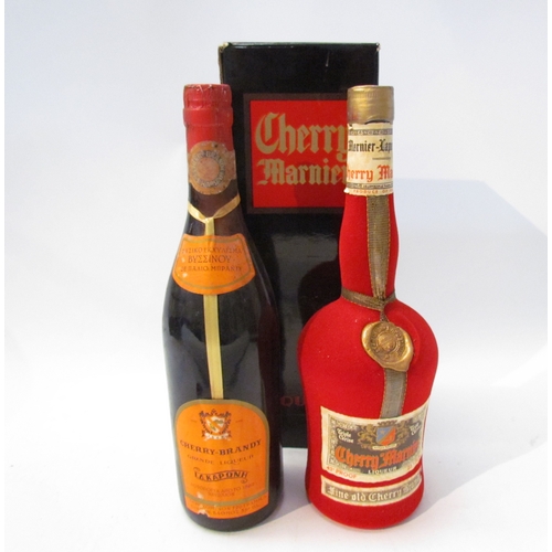 8121 - Cherry Marnier Liqueur, red bottle 23 1/4 flozs, Cherry Brandy Grande Liqueur (2)