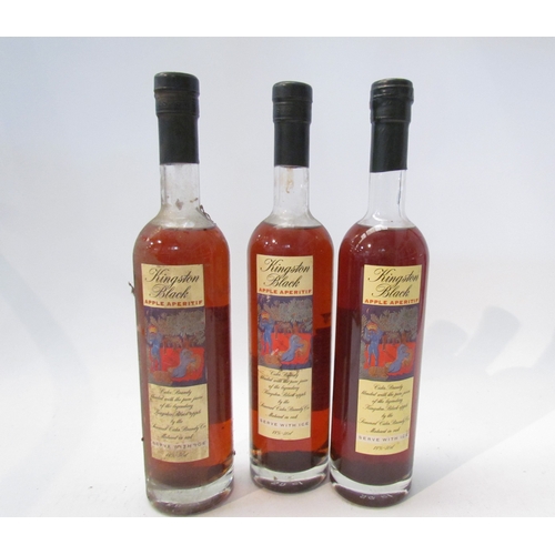 8122 - Kingston Black Apple Aperitif Cider Brandy x 3