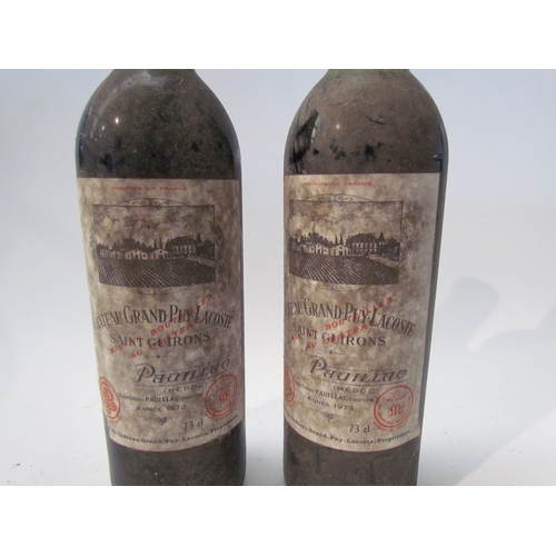 8137 - 1973 Chateau Grand Puy Lacoste Saint Girons, Pauillac x 2